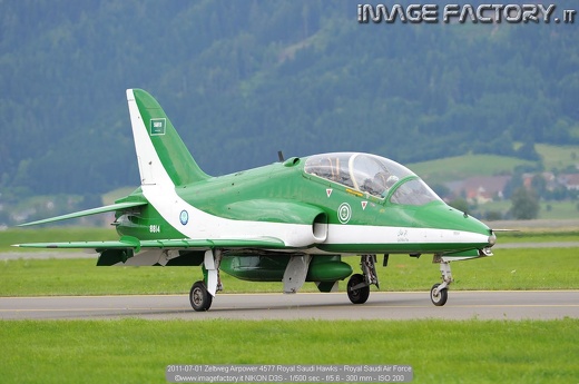 2011-07-01 Zeltweg Airpower 4577 Royal Saudi Hawks - Royal Saudi Air Force